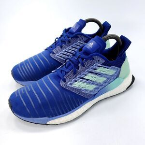 Adidas SolarBoost Real Lilac Athletic Running Shoe Womens Size 7.5 BB6602 Blue